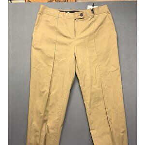 Jean Paul Gaultier Femme Khaki Tan Dress Trousers Size 12 NWT